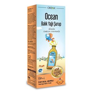 Orzax oceano Omega3 sciroppo 150 ml-arancio