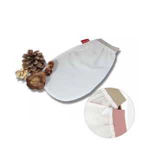 ถุงมือขัดผิวอาบน้ำ คุณภาพส่งออก สีทองและสีเงิน ถุงมืออาบน้ำแบบตุรกี ถุงมือขัดผิวอาบน้ำ - Product Image 3