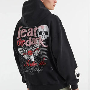 Hombres Trending Puff Impreso Hombres Premium Calidad Liso Sudaderas con capucha Sudadera con capucha gruesa Diseño personalizado Venta al por mayor Sudaderas con capucha - Product Image 3