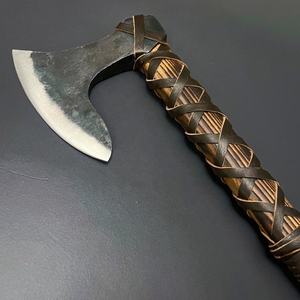 2025 New Oem Outdoor Expedition High Carbon Steel Double Head <b>Axe</b> Handcrafted for Extreme Durability & Customization Inspired - Product Image 2