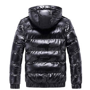 Chaqueta de Plumón para Hombre, Nueva Colección de Invierno, Fabricación en Fábrica, Cuello Alto, Personalizable, Venta al Por Mayor - Product Image 2