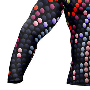 Camiseta de Compresión MMA en Oferta, Camiseta de Compresión con Logotipo Personalizado para Hombre, Protección UPF50+, Tejido Transpirable y Ecológico, Manga Larga, Secado Rápido, Deportiva - Product Image 4