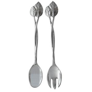 Finition miroir argenté, poignée en relief de Designer, Design incroyable, serveur de cuillères et fourchettes élégantes en acier inoxydable - Product Image 2