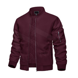 Nueva llegada OEM personalizado hombres Varsity chaqueta frente Logo High Street estilo de secado rápido transpirable moda de invierno - Product Image 1