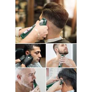 Kit de tondeuse à cheveux sans fil 5-en-1 pour hommes, tondeuse à barbe, tondeuse à moustache et à nez, tondeuse corporelle avec chargement USB et sac de rangement - Product Image 2