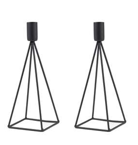 Porte-bougie en fer d'extérieur Décoration de jardin Patio Éclairage domestique Aspect rustique naturel vieilli - Product Image 6