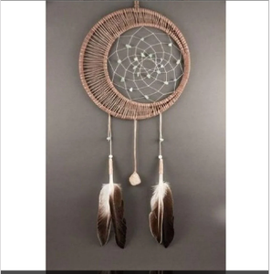 Atrapasueños Artesanal de Estilo Art Deco, Decoración Colgante Hecha a Mano y Ecológica para Ocasiones Festivas como Diwali - Product Image 2