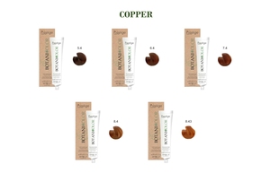 Crème colorante permanente pour cheveux Prestige BotaniColor 100ml, extraits d'herbes, tous types de cheveux, tons cuivrés - Product Image 4