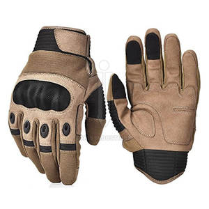 Gants tactiques en cuir 2025 couleurs personnalisées et logo Gants tactiques en cuir en gros - Product Image 1