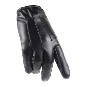 Guantes de cuero para hombre con pantalla táctil, guantes cálidos de invierno para conducir con forro suave y elegante diseño de muñeca para mayor comodidad - Product Image 3
