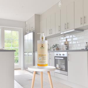 น้ำยาล้างจานกลิ่นสับปะรดคุณภาพสูงได้รับการรับรอง ISO HACCP ผงซักฟอกทำความสะอาดครัวธรรมชาติเป็นมิตรกับสิ่งแวดล้อม - Product Image 1