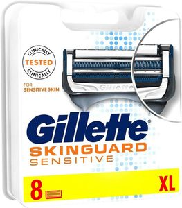 Gillette SkinGuard Lames de rasoir sensibles pour hommes, 8 pièces de rechange pour rasoir de précision, convient à tous les Skinguard ProGlide - Product Image 6