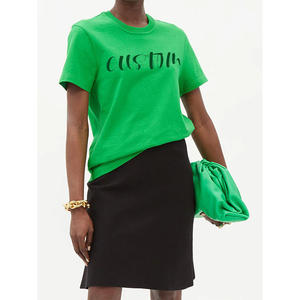 Camiseta con estampado personalizado, camiseta Polo de poliéster y algodón liso, camiseta de gran tamaño para hombres y mujeres con opciones de logotipo personalizado - Product Image 1