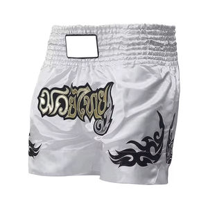 Short de combat léger MMA Stretch bidirectionnel Confortable Respirant Muay Thai Logo personnalisé Conception Arts martiaux Porter THT PORTE - Product Image 2