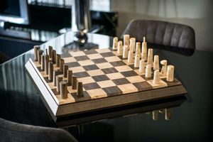 GOOD CUSTOM WOODEN <b>CHESS</b> SET BIG SIZE <b>CHESS</b> <b>GAME</b> Folding <b>Board</b> <b>Chess</b> Pieces <b>Board</b> <b>Game</b> - Product Image 6