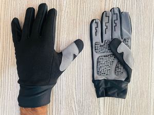 Guantes de bicicleta para hombre negros y grises para deportes al aire libre de montaña, guantes de carreras de bicicleta para hombre 2023 Mountain, Biking Finger Mountain Bike - Product Image 2