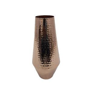 แจกันเหล็กลายดอกไม้เคลือบโลหะดีไซน์เรียบง่ายสำหรับตกแต่งบ้านงานแต่งงานร้านอาหารโต๊ะแจกันโลหะแฮนด์เมดจำนวนมาก - Product Image 5