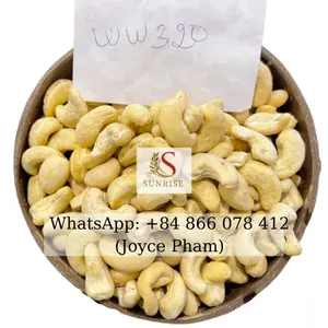 Anacardo-bolsas de embalaje, 10KG, WS LP SP LWP DW de Vietnam, granos de anacardo, a petición (0084866078412-Joyce)