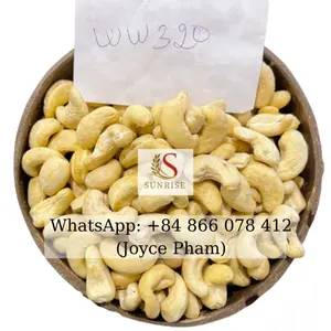 CASHEW NUT 10KG WS LP SP LWP DWベトナム製カシューナッツカーネルパッキングバッグ (0084866078412-Joyce)