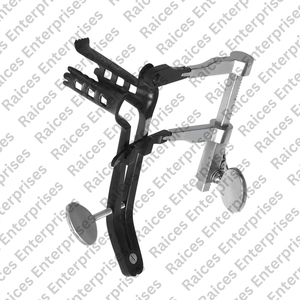 Retractor de Discectomía Lumbar Caspar Micro, Set Ortopédico con Recubrimiento Negro, Instrumentos de Cirugía Espinal Aprobados por CE, Quirúrgicos Anteriores - Product Image 5