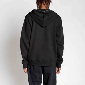 Sudadera con capucha y cremallera de gran tamaño personalizable para hombre, ropa de calle de primera calidad, ligera, personalizada con diseño de logotipo personalizado - Product Image 2