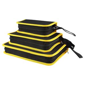 Pochette de rangement pour outils en toile personnalisée, très vendue |   Petite trousse de rangement avec fermeture éclair |   Sac à outils robuste avec sangles élastiques - Product Image 5