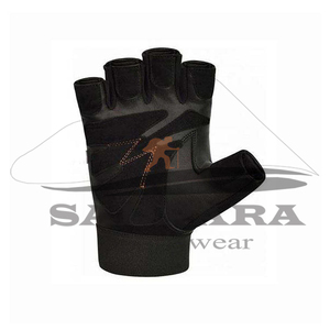 Vente en gros de gants d'haltérophilie demi-doigts personnalisés antidérapants, respirants, gants d'entraînement de fitness pour hommes et femmes - Product Image 2