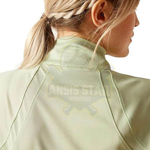 Best-Selling Lightweight Long Sleeve Riding Shirt New Design Ultimate Comfort & Performance High Quality Women shirt Low Moq Zip - Product Image 3