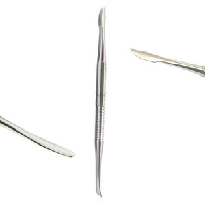 Couteau à modeler en cire d'amalgame dentaire, double extrémité, acier inoxydable allemand, couteau à modeler en cire CE, Narham Enterprises - Product Image 1