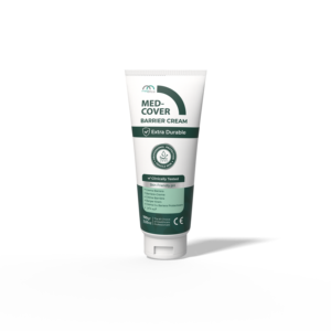 Crema Barrera de Óxido de Zinc Med-Cover con Manteca de Karité y Aloe Vera para el Cuidado de la Incontinencia, Pacientes Postrados en Cama, Protección para Piel Sensible - Product Image 1