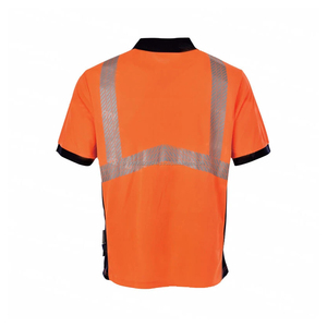 Polo à manches courtes pour homme de haute qualité, personnalisé, avec bande réfléchissante, uniforme de travail de sécurité, haute visibilité, meilleur tricot - Product Image 5