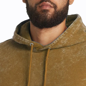 OEM Logo Último diseño Hombres Ácido Lavado Sudaderas con capucha de secado rápido Antiarrugas Streetwear Cómodo Superventas Hombres Ácido Lavado Sudaderas con capucha - Product Image 5