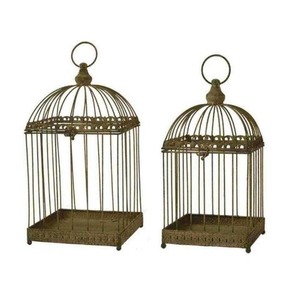 Jaula de Pájaros de Metal Decorativa y Creativa, Casa Colgante de Hierro Duradera, Elegante Jaula para Pájaros, Jardín, Balcón, Uso Exterior e Interior - Product Image 3