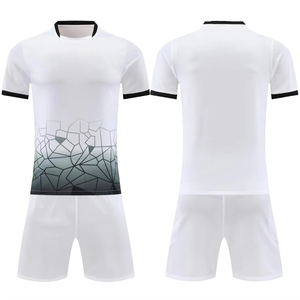 Tenues de volley-ball pour adultes unisexes, logo et couleur personnalisés, 100% polyester, haute qualité, service OEM/ODM, ensembles d'équipe, 220g - Product Image 3