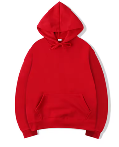 Sweat-shirt à capuche pour homme, grande taille, couleur unie, coton, style décontracté, streetwear, automne - Product Image 4
