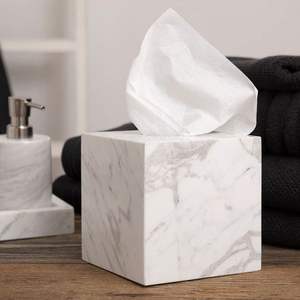 Gulf Travertin Natural Chère boîte de mouchoirs en marbre au prix le plus bas pour la fabrication à vendre par Indian Maufacturer - Product Image 4