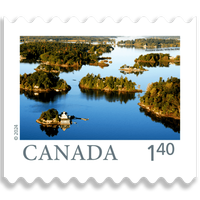 Timbres-poste canadiens, timbres-poste floraux, timbres-poste éternels, rouleau de 100 autocollants de voyage, accessoires de décoration, autocollants Visa, autocollants pour journal intime