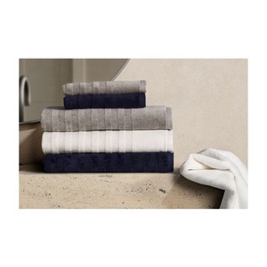 Tendance brodé grand coton épaissi douche Super absorbant doux luxe salle de bain hôtel blanc Golf serviette de bain pour adultes - Product Image 1
