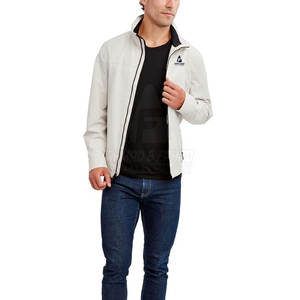 Veste de golf pour homme, col montant, logo sur le devant, écologique, respirante, coupe confortable, idéale pour l'entraînement de golf en extérieur et les vêtements de sport - Product Image 4