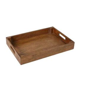 Plateau de service en gros, décoration de table pour mariage, utilisation de service de traiteur, dernier plateau de service en bois design - Product Image 1