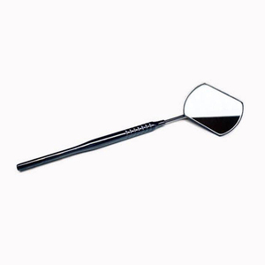 กระจกแต่งหน้าติดผนังแบบมุมกว้างสำหรับร้านเสริมสวย ขายส่ง ใช้ในชีวิตประจำวัน ดีไซน์เฉพาะตัว กรอบสแตนเลส - Product Image 2