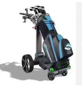 Chariots électriques de dernière génération avec batterie au lithium, chariot électrique télécommandé à 36 trous, 3 roues - Product Image 1