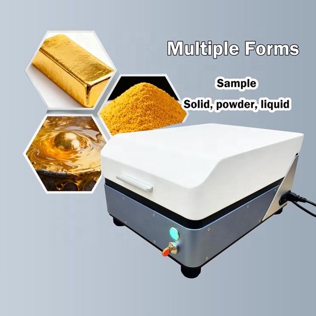 XRF Spectrometer Analyzer Benchtop Gold Purity Testing Machine