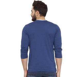 Custom Men Long-Sleeve T-<b>Shirt</b> Lightweight Knitted <b>Pocket</b> Workout Outdoor Running French Terry Long Sleeve t <b>Shirt</b> - Product Image 2