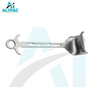 ALMAC Cirugía Abdominal Doyen Retractor en forma de mango hueco Hoja 105mm de ancho Mejora - Product Image 1