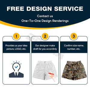 Pantalones cortos para hombre de malla con estampado de camuflaje retro de alta calidad personalizados, sublimación de logotipo personalizado de calle principal de verano, fabricante directo - Product Image 4