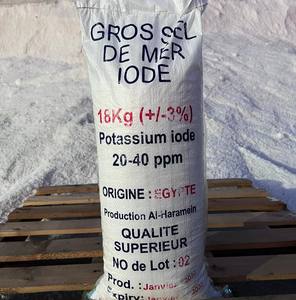 Sel de Mer Naturel Égyptien Grossier 99% Pur Qualité Industrielle Iodé Chlorure de Sodium (NaCl) Personnalisable - Product Image 2