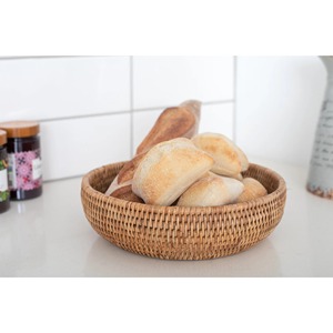 Rotin Tout Bol Décoration de présentation de repas Vaisselle Produit de gros durable écologique au Vietnam - Product Image 5