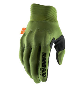 Vente en gros d'élasthanne sport à poignée personnalisée Gants de course à main croisée Fermeture à boucle respirante à cinq doigts Moto personnalisée - Product Image 1