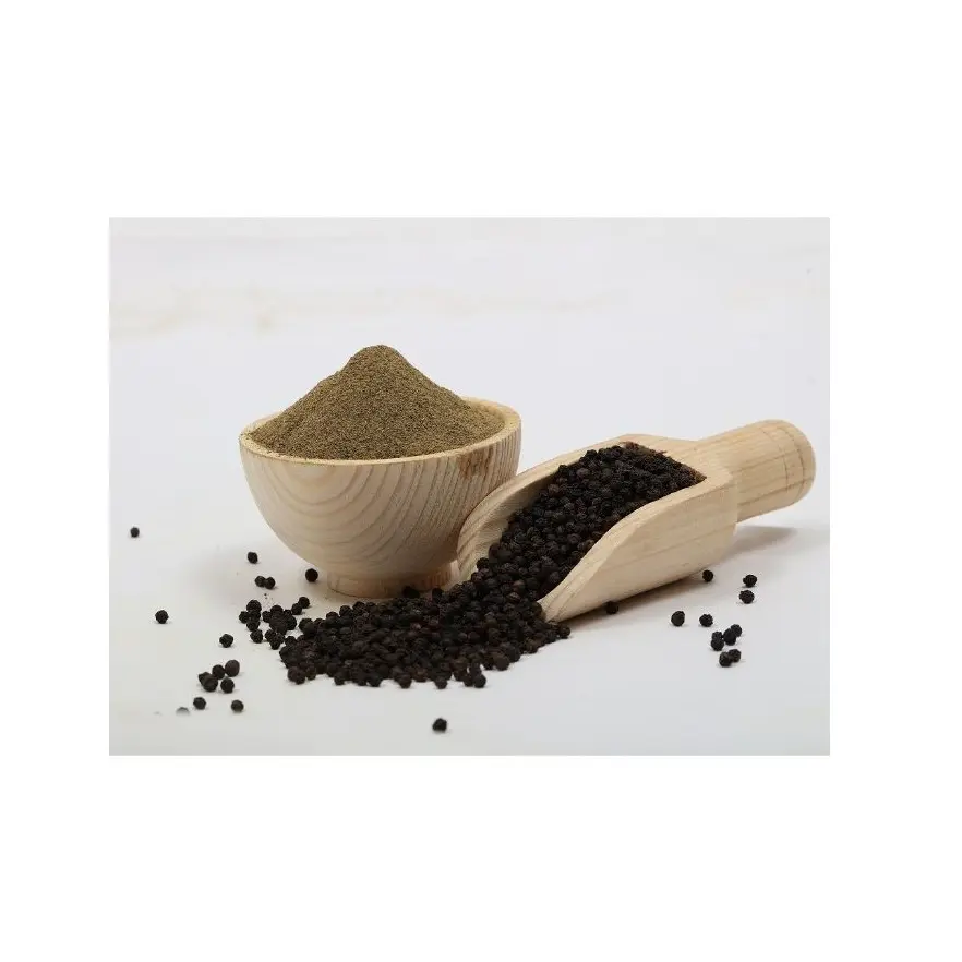 Spezie ed erbe indiane pepe nero in polvere per condimento alimentare disponibile a prezzo all'ingrosso dall'india